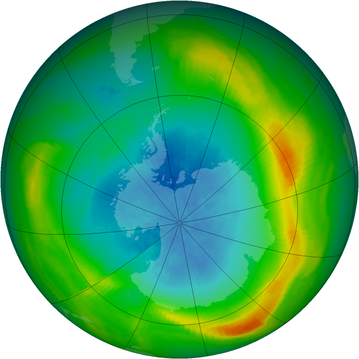 Ozone Map 1981-10-16